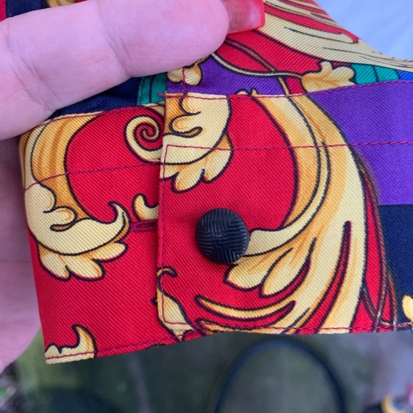 Vintage V2 By Versace Large Shirt - Picture 3 of 13